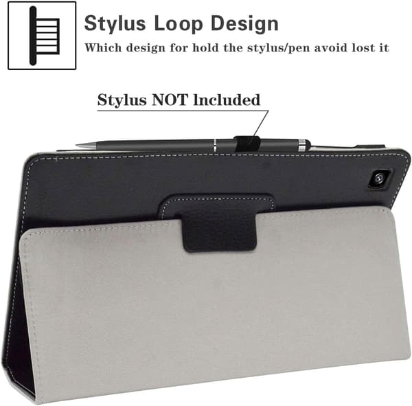 SORT LUKKET ETUI TIL SAMSUNG GALAXY TAB A7 10.4'