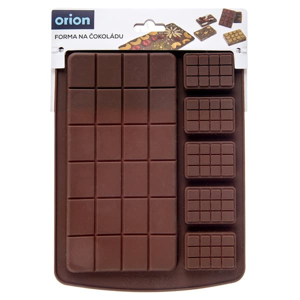 Silikoneform til chokolade 18,5x13,5 cm