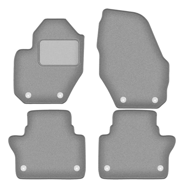 Harmaat auton matot varten Volvo S60 II Long / pitkä (2010-2018)