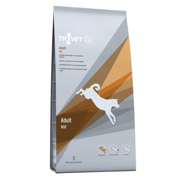 Trovet Adult MXF 12,5 kg kornfrit tørfoder til hunde