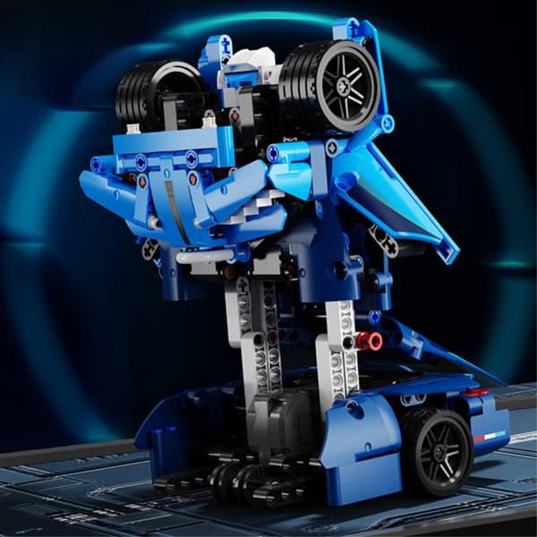 Rakennuspalikat Auto Robotti 2-in-1