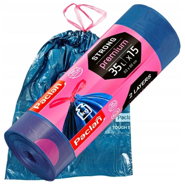 Paclan Premium affaldsposer 35/15 stk.