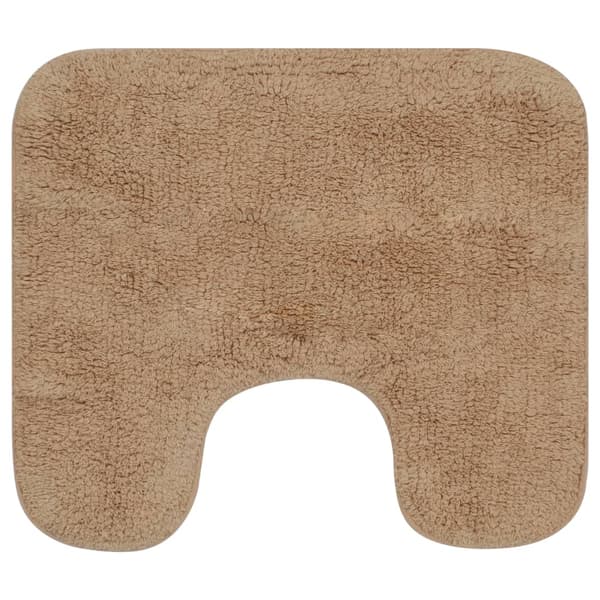 vidaXL 2-delat badrumsmattaset, tyg, beige