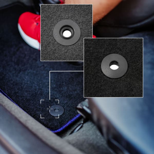 Bilmåtter CARLUX-BLUE til: Ford Galaxy MK2 minivan (2012-2015)