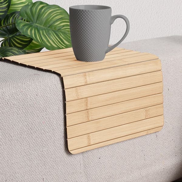 Bambus rulbar bordmåtte 44x24 cm