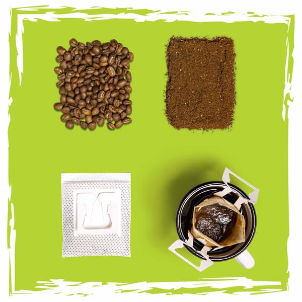 Drypppåse kaffe CAFEIERE Kenya AA Ruka Chui, 8 st