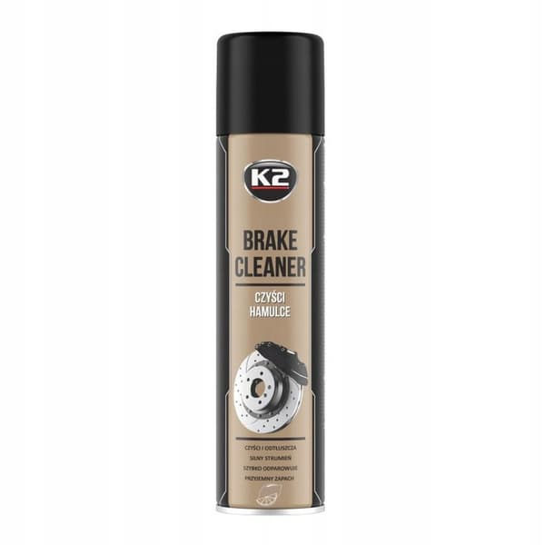 K2 W105 BRAKE Cleaner. 600ml Sumute jarrupuhdistajalle