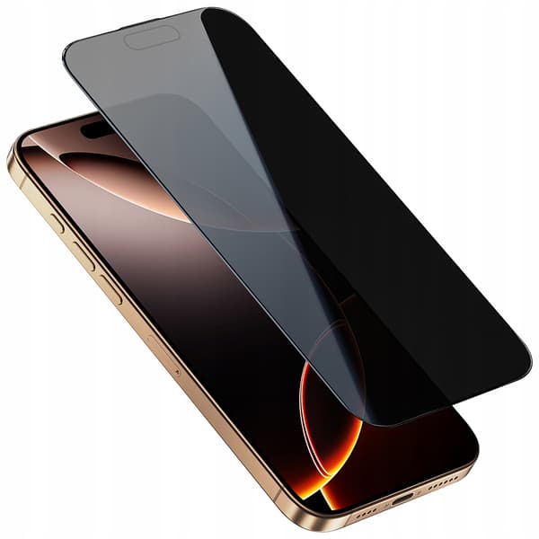 INNOSTYLE 9H HÆRDET GLAS PRIVATISERENDE GLAS TIL IPHONE 16 PRO