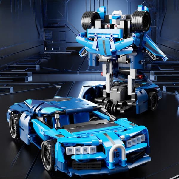 Rakennuspalikat Auto Robotti 2-in-1