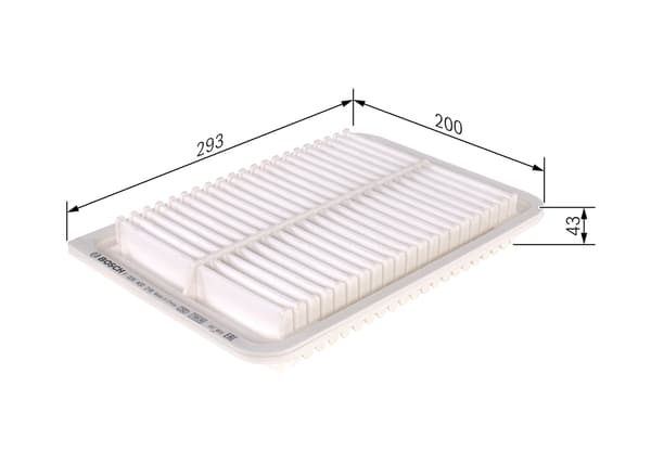 ILMANSUODATIN F026400218 BOSCH