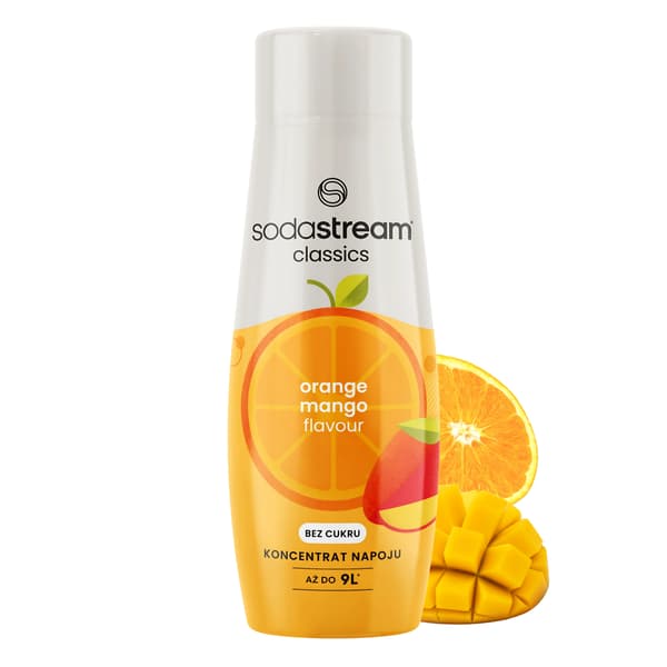 Sodastream-siirapit 2x jäätee sitruuna + limonadi + appelsiini-mango