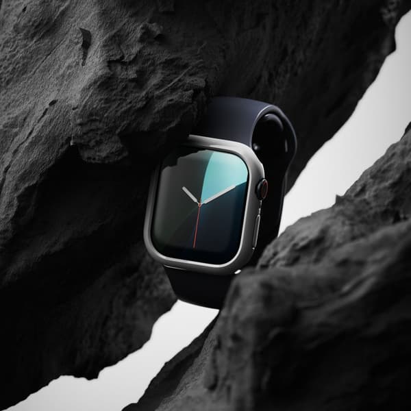 RINGKE SLIM 2-PACK APPLE WATCH 10 (46 MM) KLAR & MATTSVART