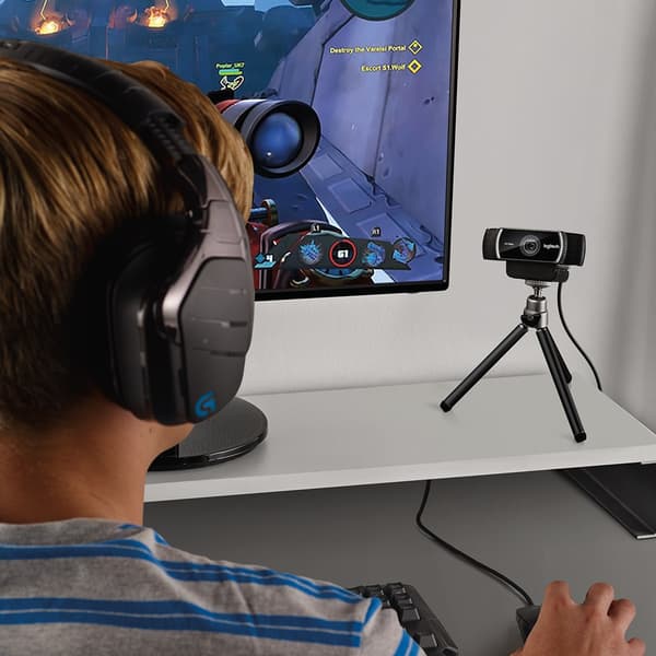 Logitech Pro Stream C922 Full HD 1080p webkamera