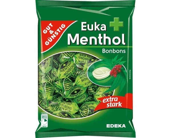G&G Extra Starka Mint-Eukalyptus karkit 300 g