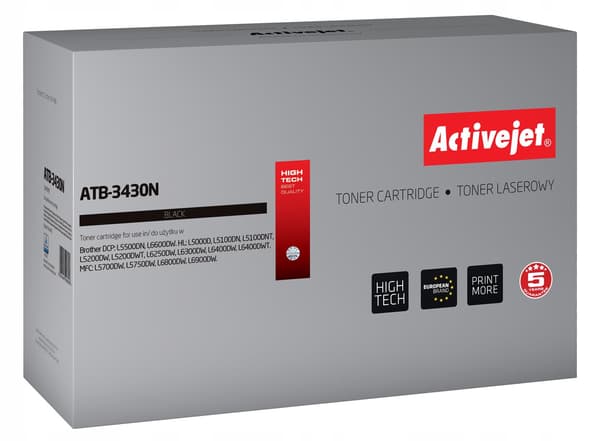 ActiveJet ATB-3430N toner, erstatning for Brother, 3000 sider