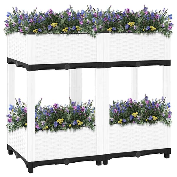 vidaXL højbedspotte, 80x40x71 cm, polypropylen