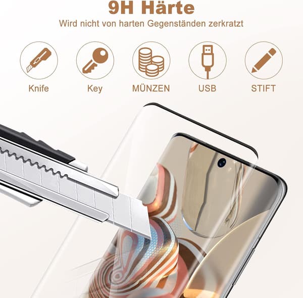 2x 9H Hærdet Glas til Samsung Galaxy S20 5G Sort Ramme 2x Kamera