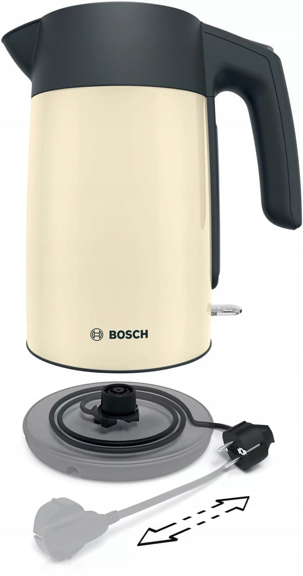 Bosch TWK 7L467 vedenkeitin 1,7 l beige