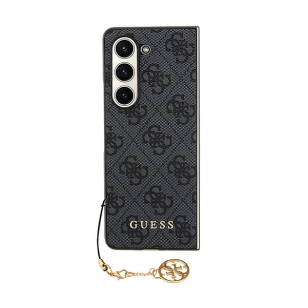 Guess 4G Charms Collection - Etui til Samsung Galaxy Z Fold 5 (grå)