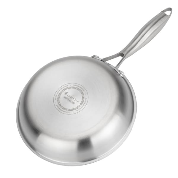 STÅLSTEKPANNA 20 CM MED BIKAKAMSBELÄGGNING E-7545