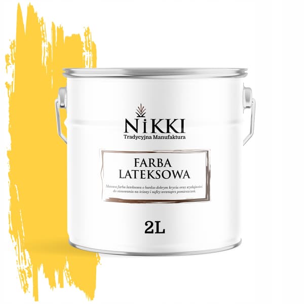 Latexväggfärg Guld H7064 2L Djup Matt