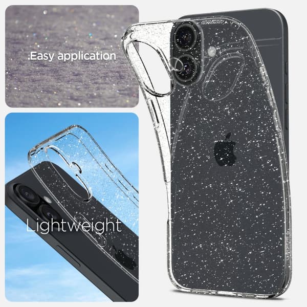 SPIGEN LIQUID CRYSTAL IPHONE 16 PLUS GLITTERKRISTALL