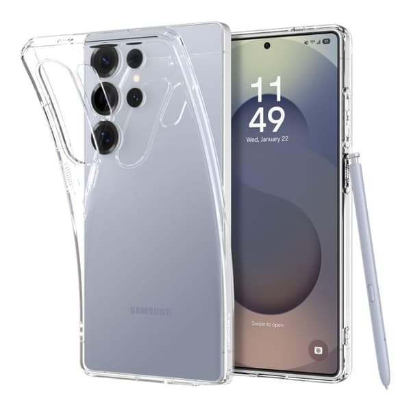 Spigen Liquid Crystal - Etui til Samsung Galaxy S25 Ultra (Klar)