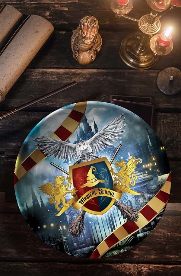 Harry Potter Trollskolan plastskål