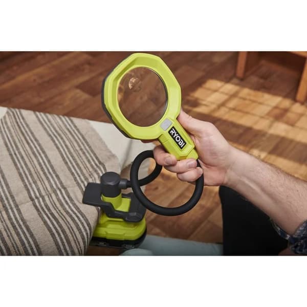 207135 RYOBI Forstørrelsesglas 18 V med belysning