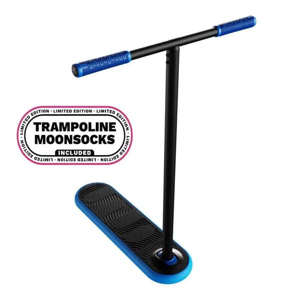 Indo Pro V2 Trampolin Trick Stunt Løbehjul | Sort Blå