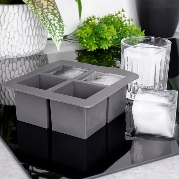SILIKONEFORM TIL 4 BARTENDER-ISTERNINGER XXL TIL DRINKS 259654