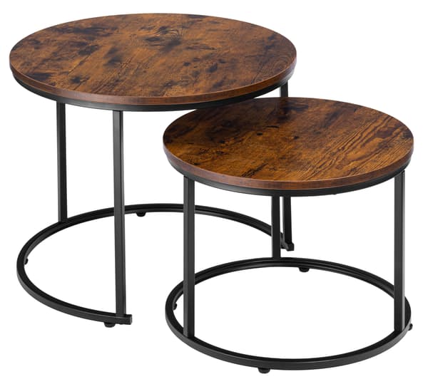 Kahden Galen Small Rustic -parvipöydän setti
