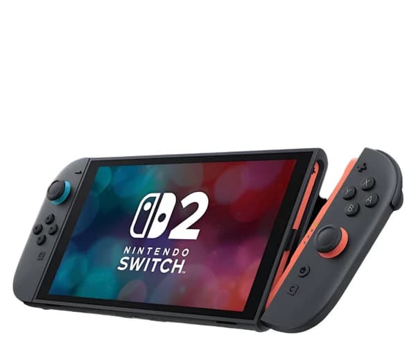 Nintendo Switch 2 Sort Konsol + Mario Kart World (Download) Sort