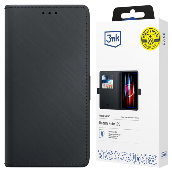 Xiaomi Redmi Note 12s - 3mk Pung-etui