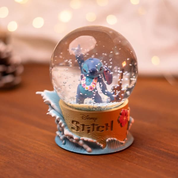 Disney Stitch - Glassnekugle i gaveæske