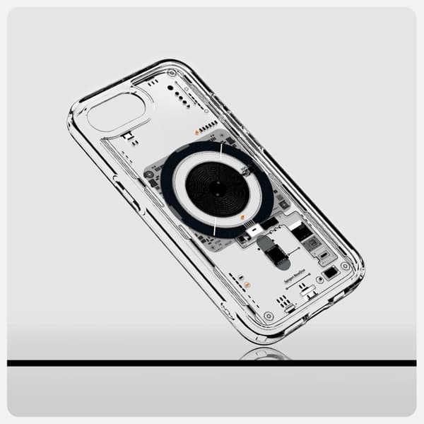Spigen Ultra Hybrid Mag MagSafe – Etui til iPhone 16e (Zero One)