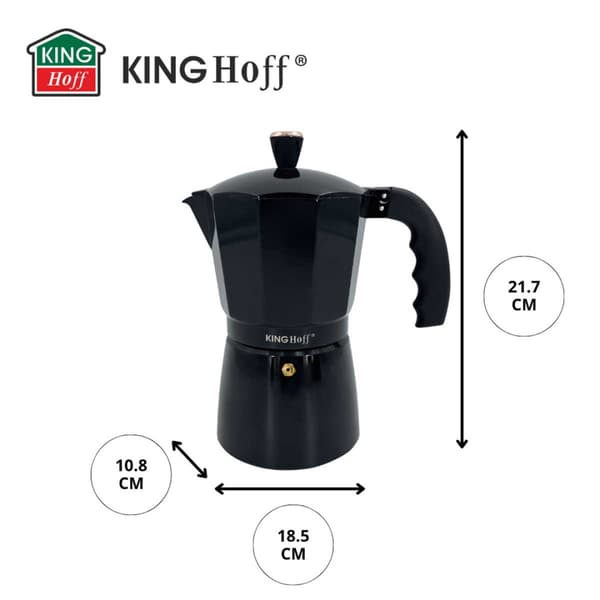 KAFFEMASKINE 450ml KINGHOFF KH-1884 INDUKTION
