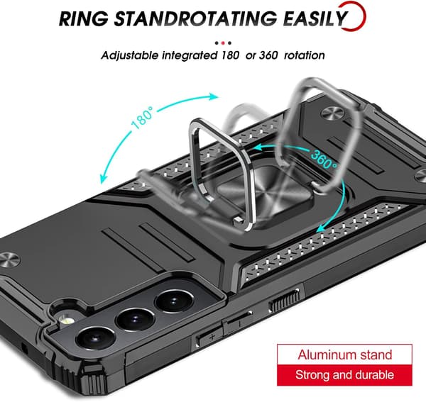 ETUI TIL SAMSUNG GALAXY S22+ 5G ARMOR SORT SILIKONE SM-S906B
