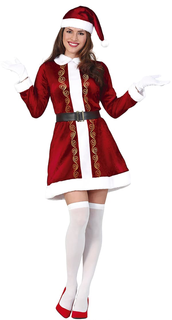 Julemandskostumekjole FRU CLAUS M