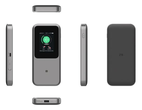 ZTE MU5120 5G Wi-Fi 6 AX3600 router