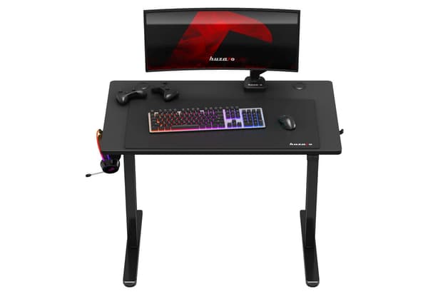 Huzaro Hero 7.9 elektrisk skrivebord, sort