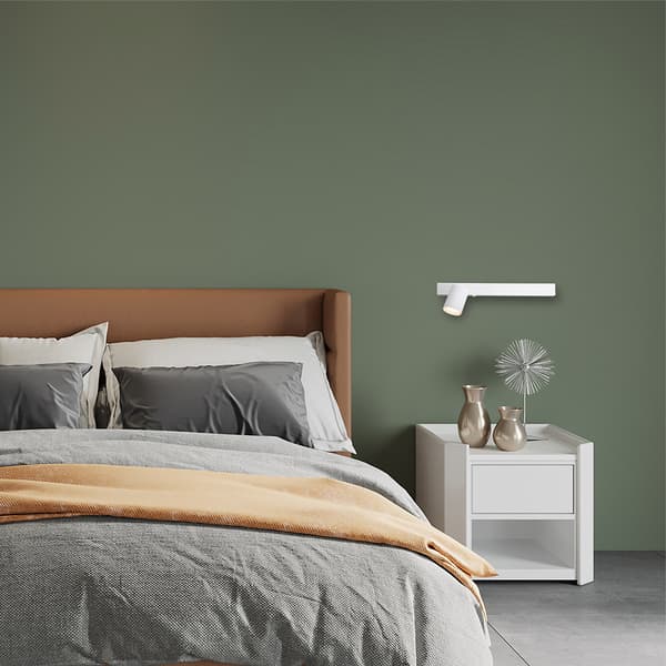 Vägglampa Magnet LED Vit Milagro ML1129