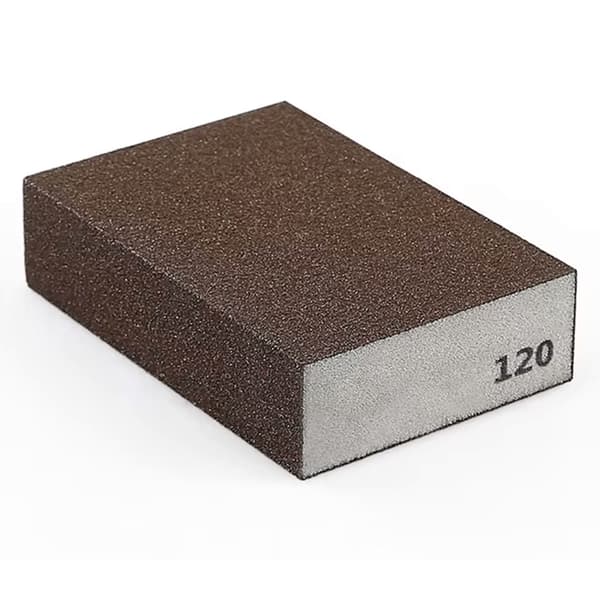 Hård slibeblok GR 120 til plane og formede overflader 100x68x25 mm