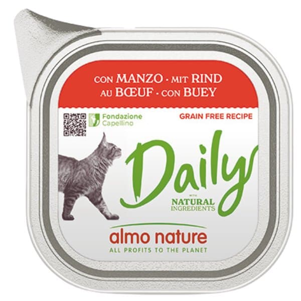 Almo Nature | Daily | Kattbricka 100g - Nötkött 100g