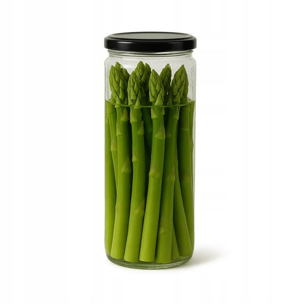 70x Lång burk 500ml för sylt, honung, konserver, gurkor, kryddor + lock 0,5l