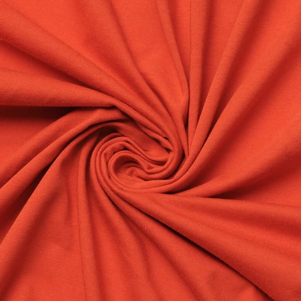 Jersey Pulla-aluslakanat 110/120x190/200 PREMIUM Tumma oranssi
