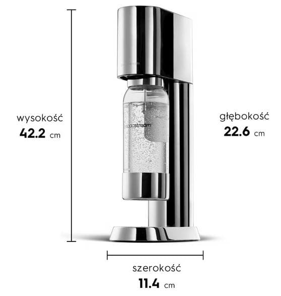SODASTREAM ENSO Kolsyrat vattenmaskin Silver startpaket