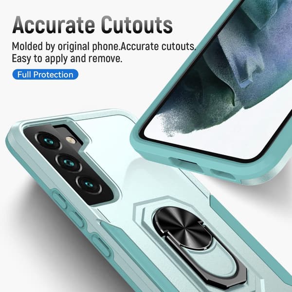 ETUI TIL SAMSUNG GALAXY S22/S22 5G GRØN MAGNET