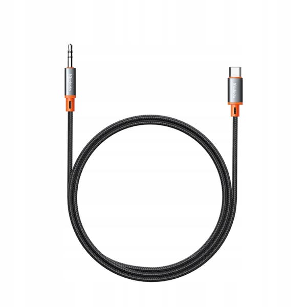 MCDODO USB C AUX-ADAPTERKABEL MINI JACK 3.5 FÖR SAMSUNG APPLE DAC 1M