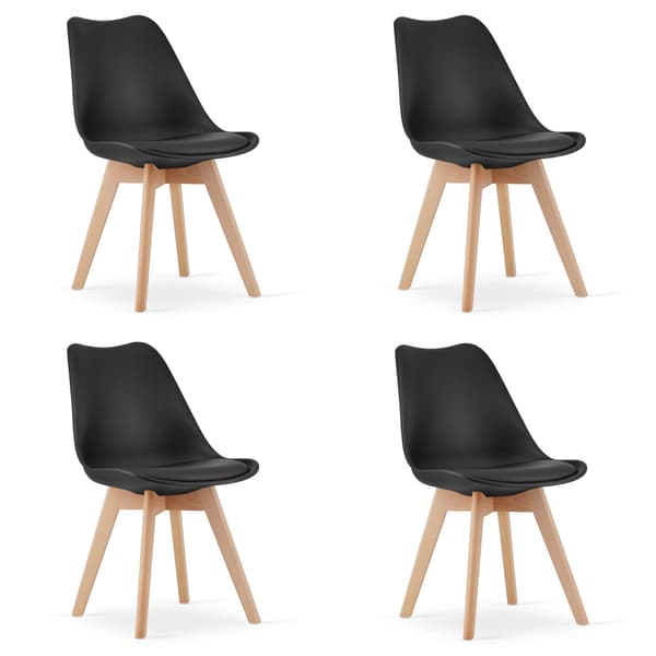 MARK Stol Sort x 4